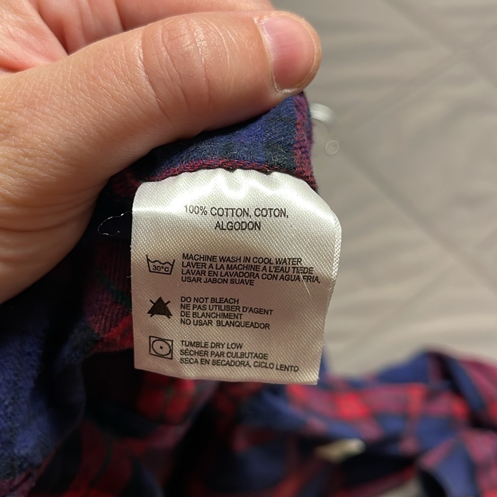 Boston Traders Luxury Vintage Plaid Flannel Button Down Shirt Size Large - Picture 7 of 7